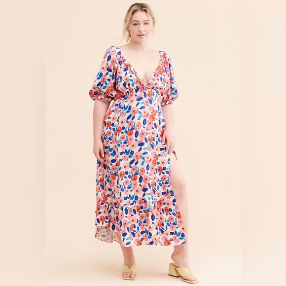 For Love & Lemons Gianna Maxi Dress - Picture 1 of 6